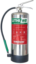 4L PRI900 Lithium-Ion Battery Stainless Fire Extinguishers 