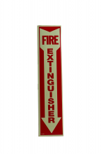 Fire Extinguisher  Stand - Out Sign